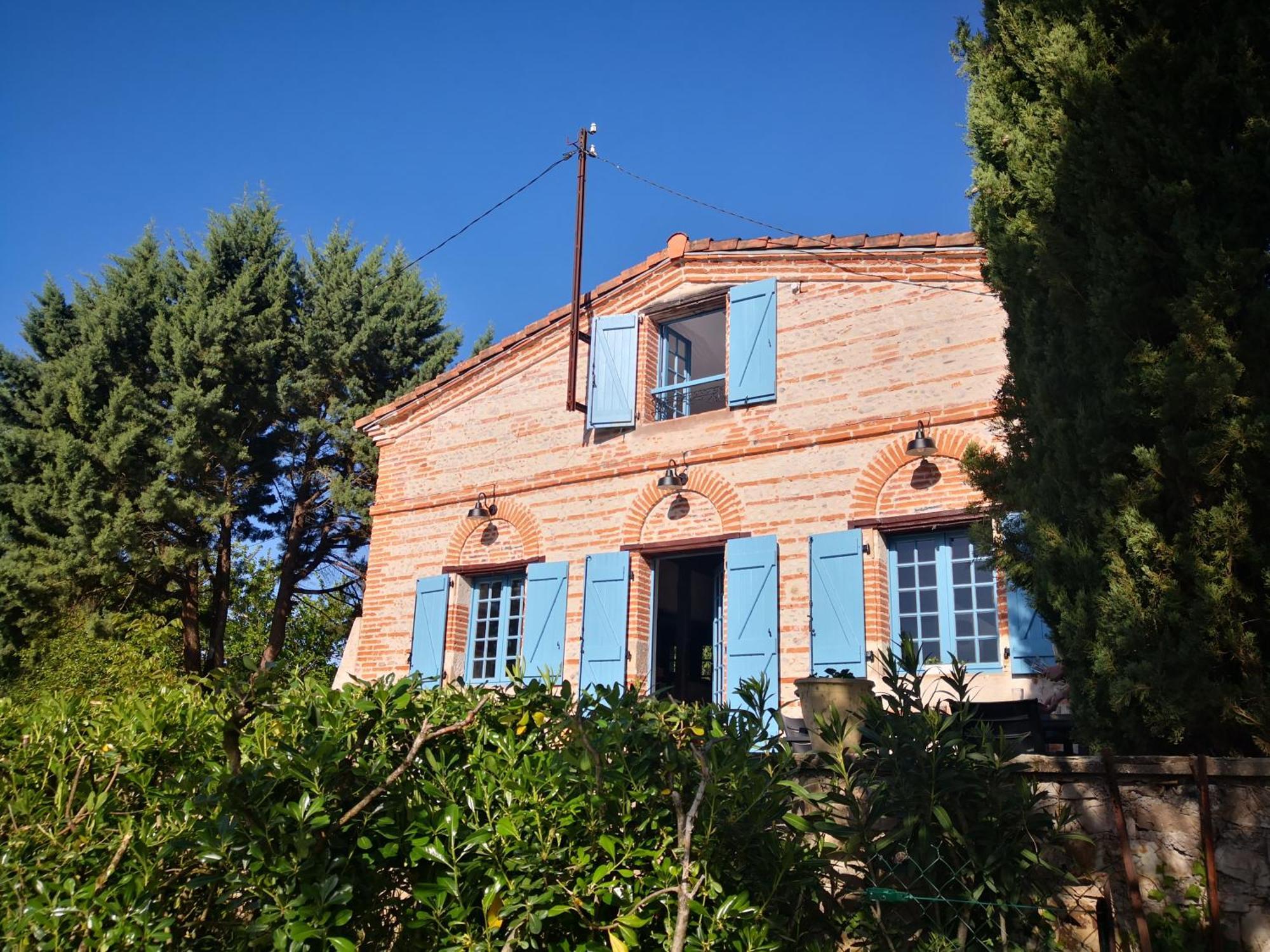 Вилла La Planque De L'Eclusier Castelnau-de-Levis Экстерьер фото