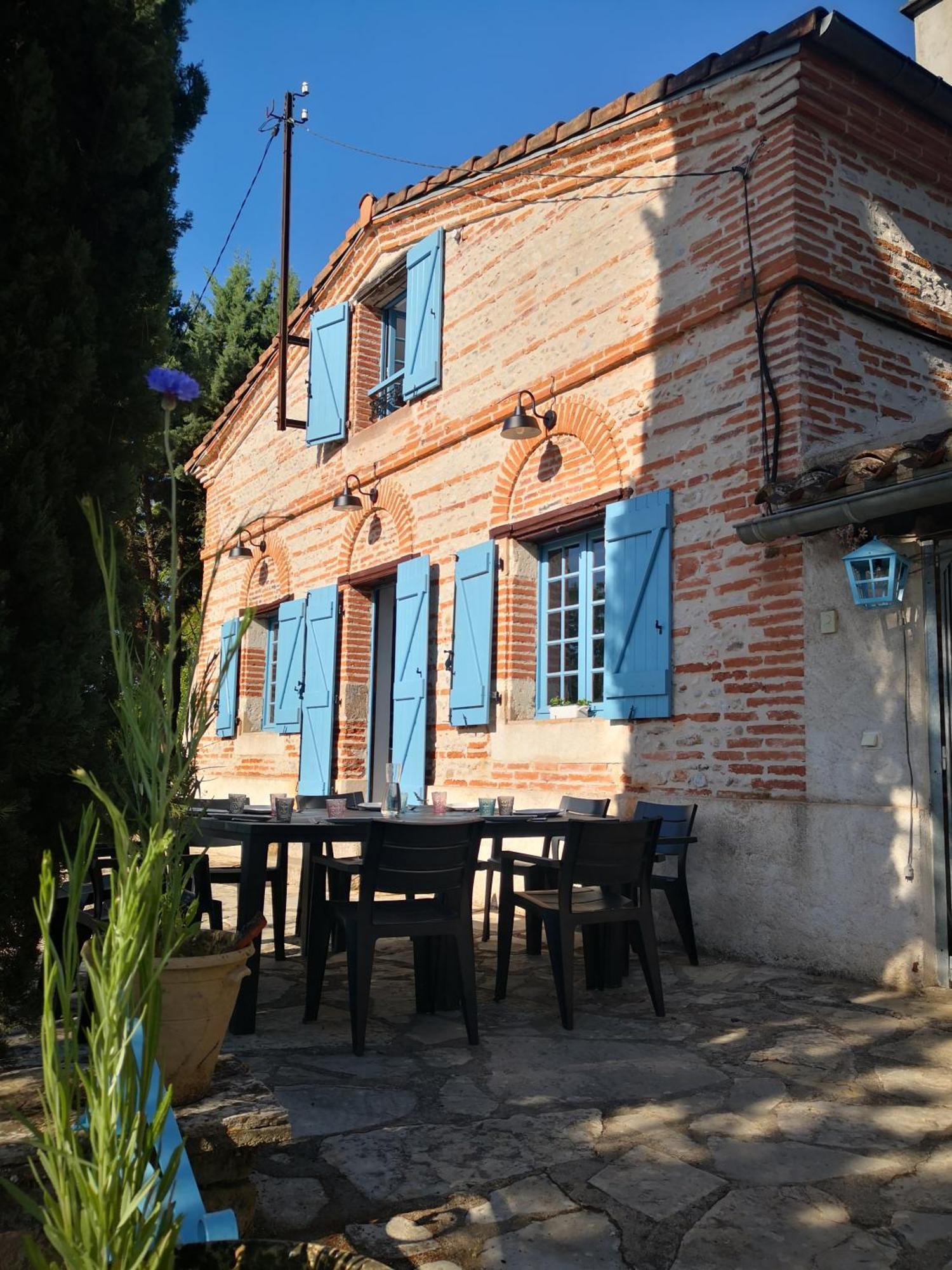 Вилла La Planque De L'Eclusier Castelnau-de-Levis Экстерьер фото